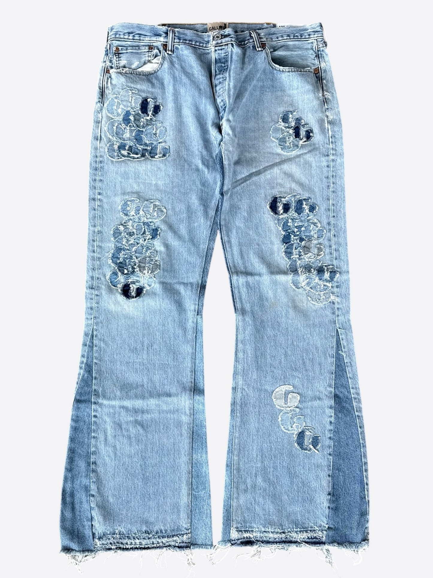 Gallery Dept Indigo Repaired G Patch La Flare Jeans