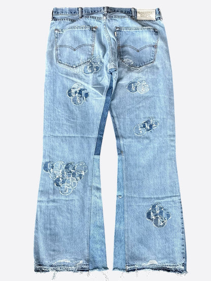 Gallery Dept Indigo Repaired G Patch La Flare Jeans