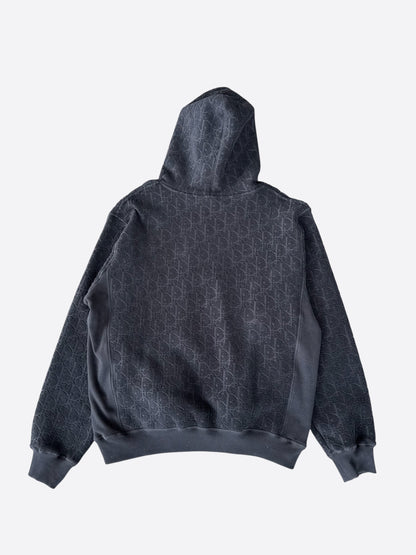 Dior Black Oblique Towel Hoodie