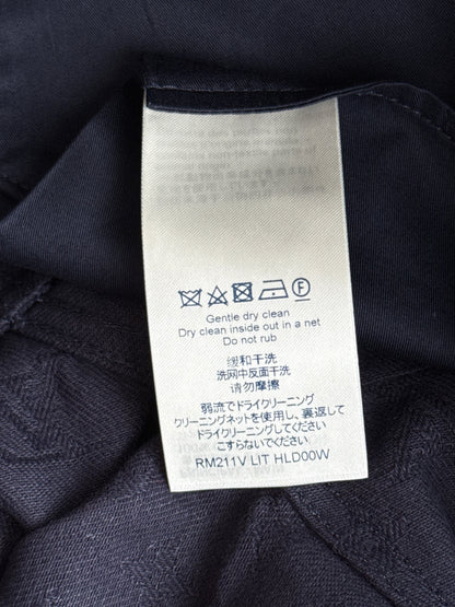 Louis Vuitton Navy Monogram Watercolor Jeans