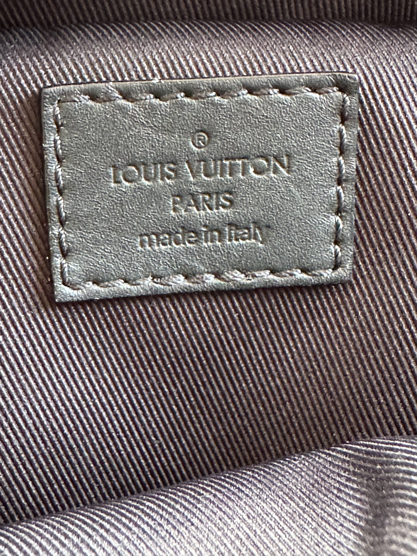 Louis Vuitton Black Shadow Monogram Danube