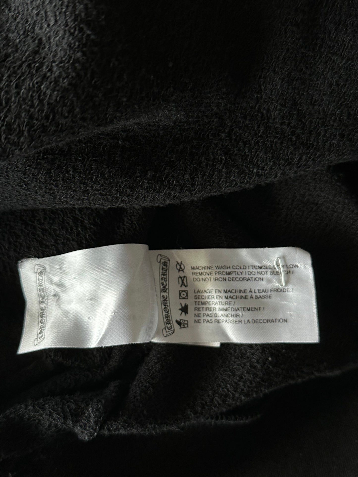 Chrome Hearts Black Matty Boy Stay Fast Hoodie
