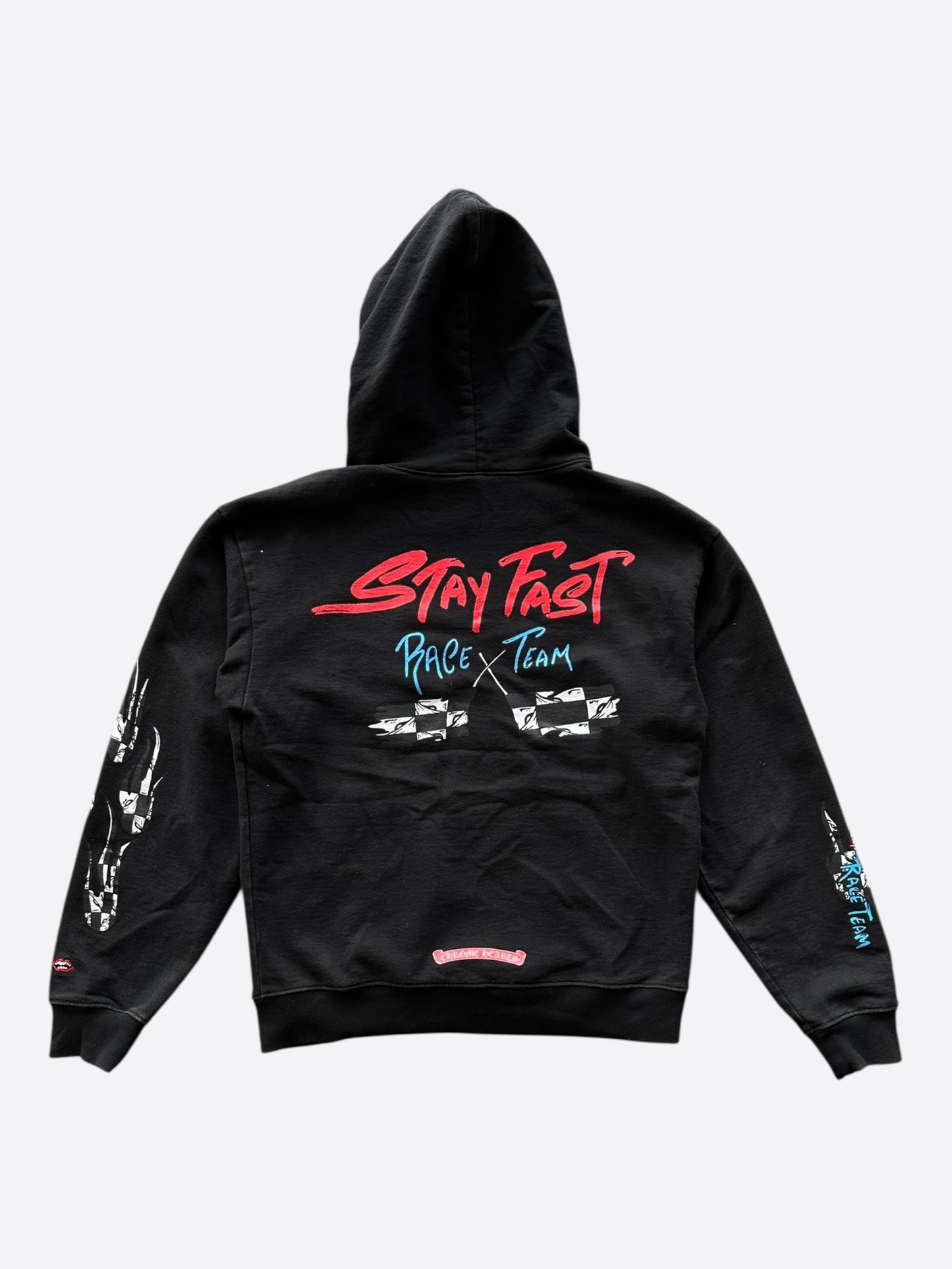 Chrome Hearts Black Matty Boy Stay Fast Hoodie
