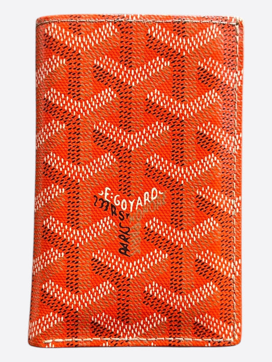 Goyard Orange Saint Pierre Card Holder
