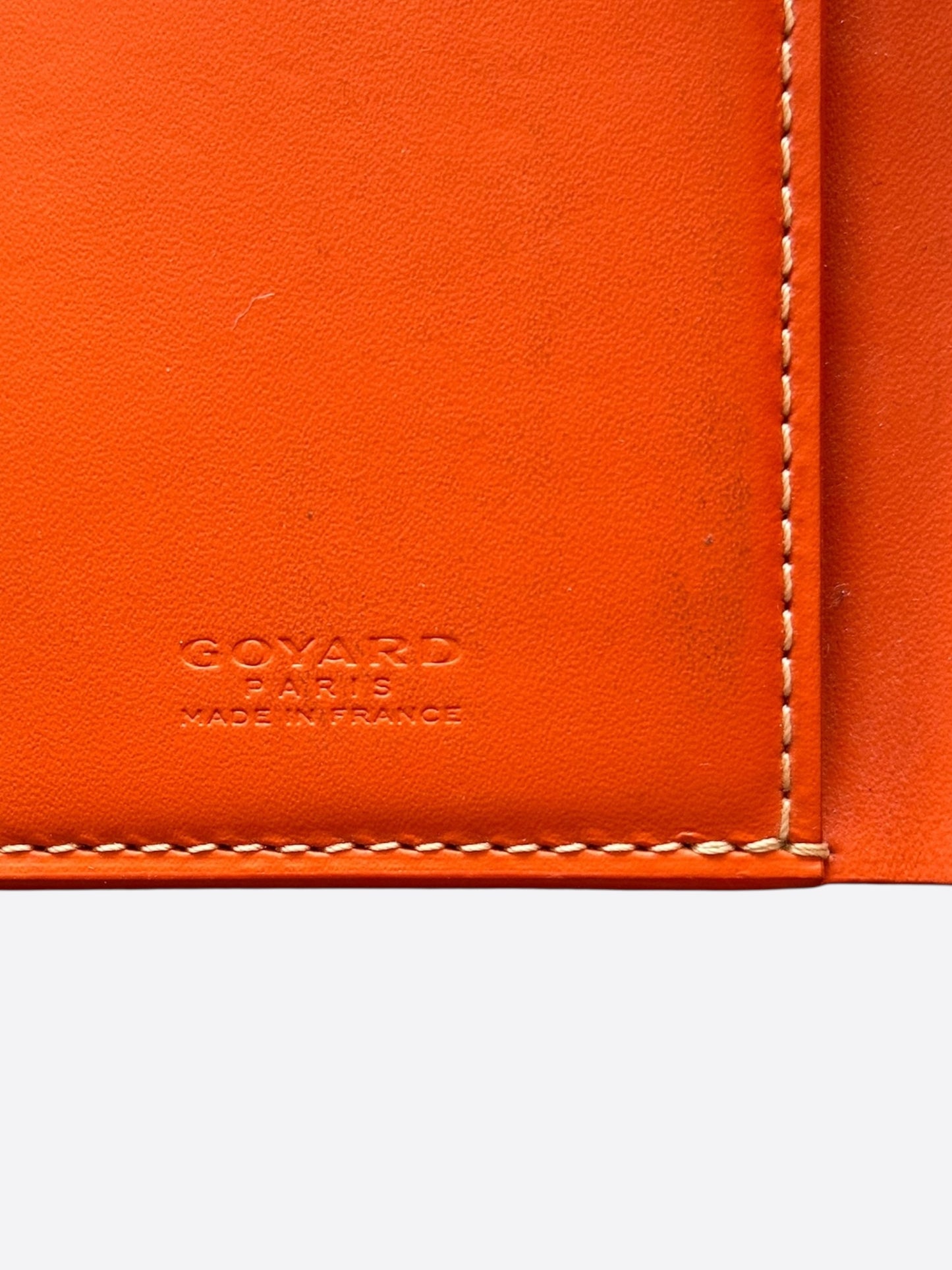 Goyard Orange Saint Pierre Card Holder