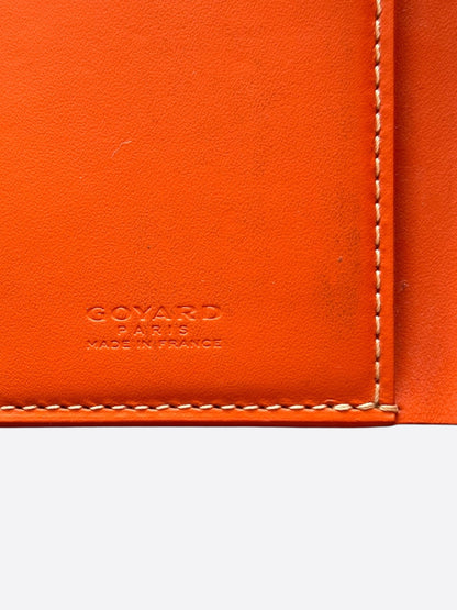 Goyard Orange Saint Pierre Card Holder