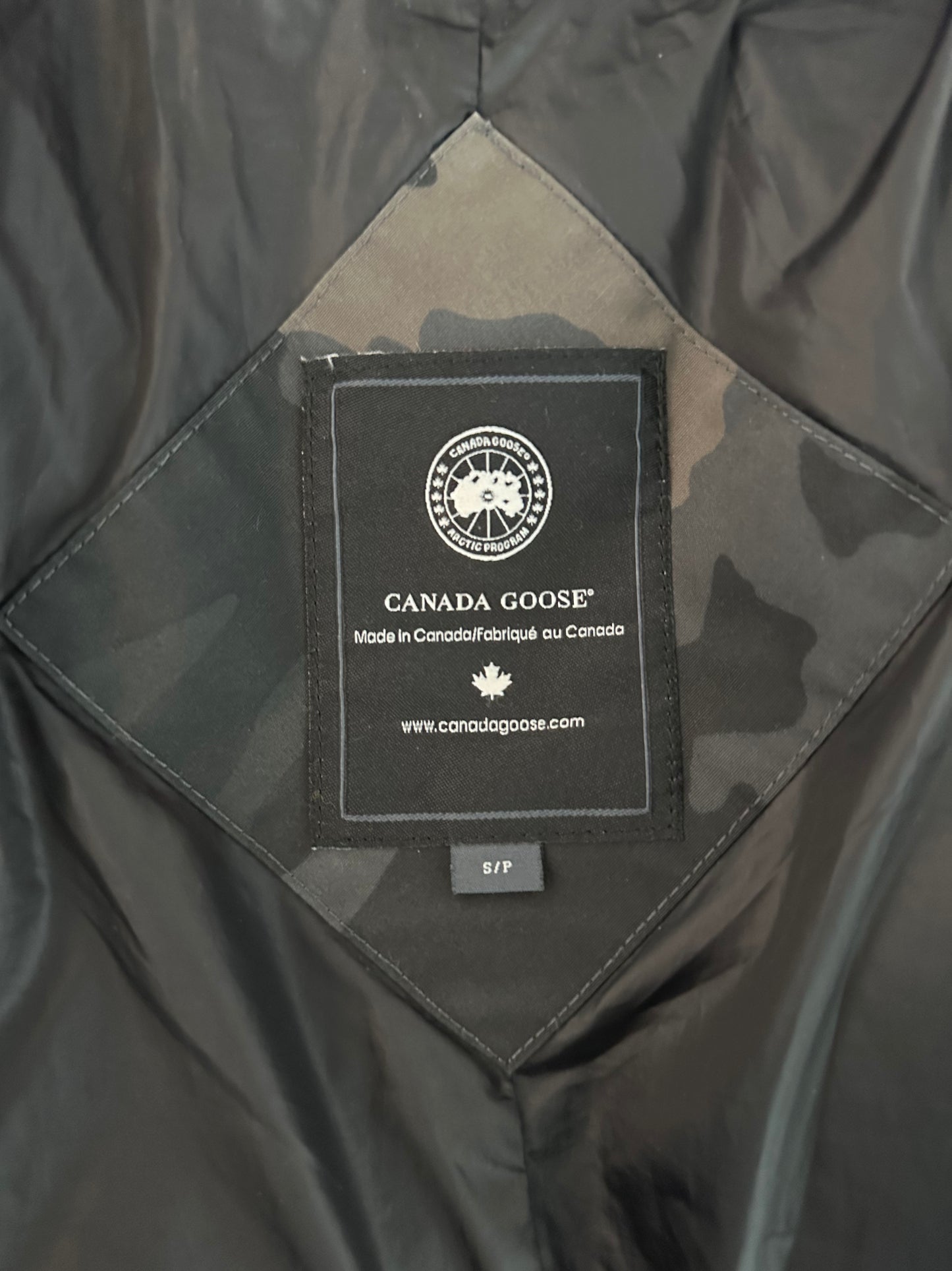 Canada Goose Black Camo Macmillan Black Label Men's Jacket