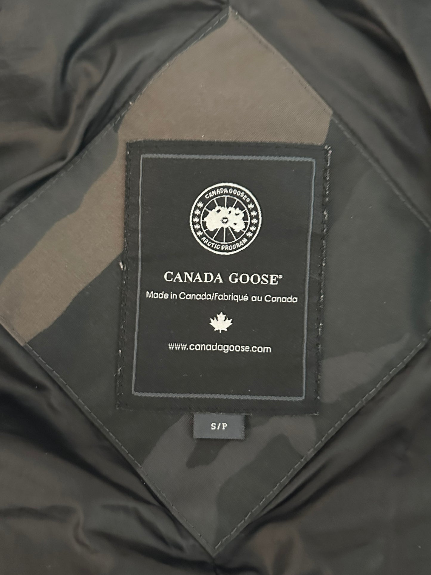 Canada Goose Black Camo Macmillan Black Label Men's Jacket