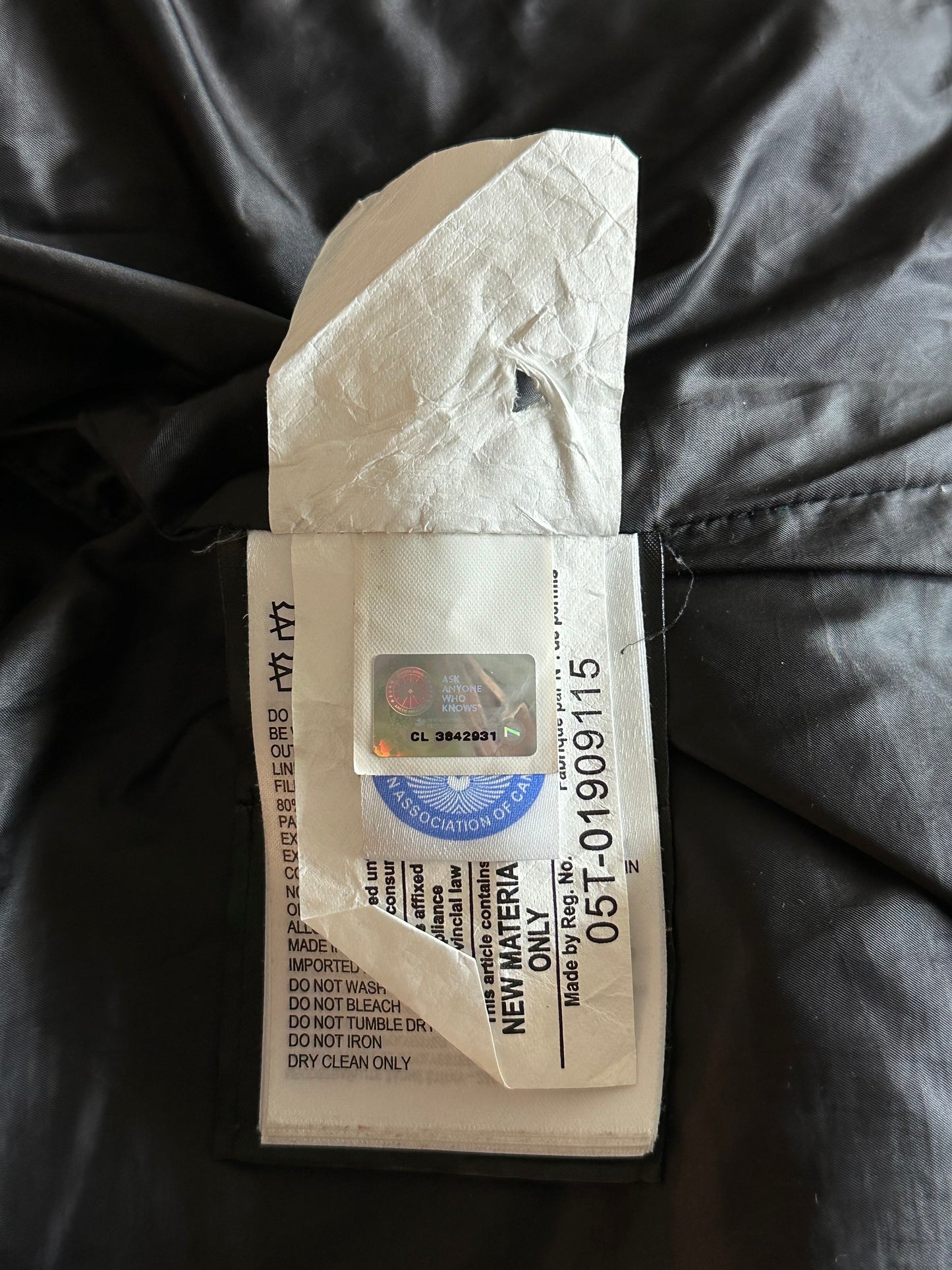 Canada Goose Black Camo Macmillan Black Label Men's Jacket