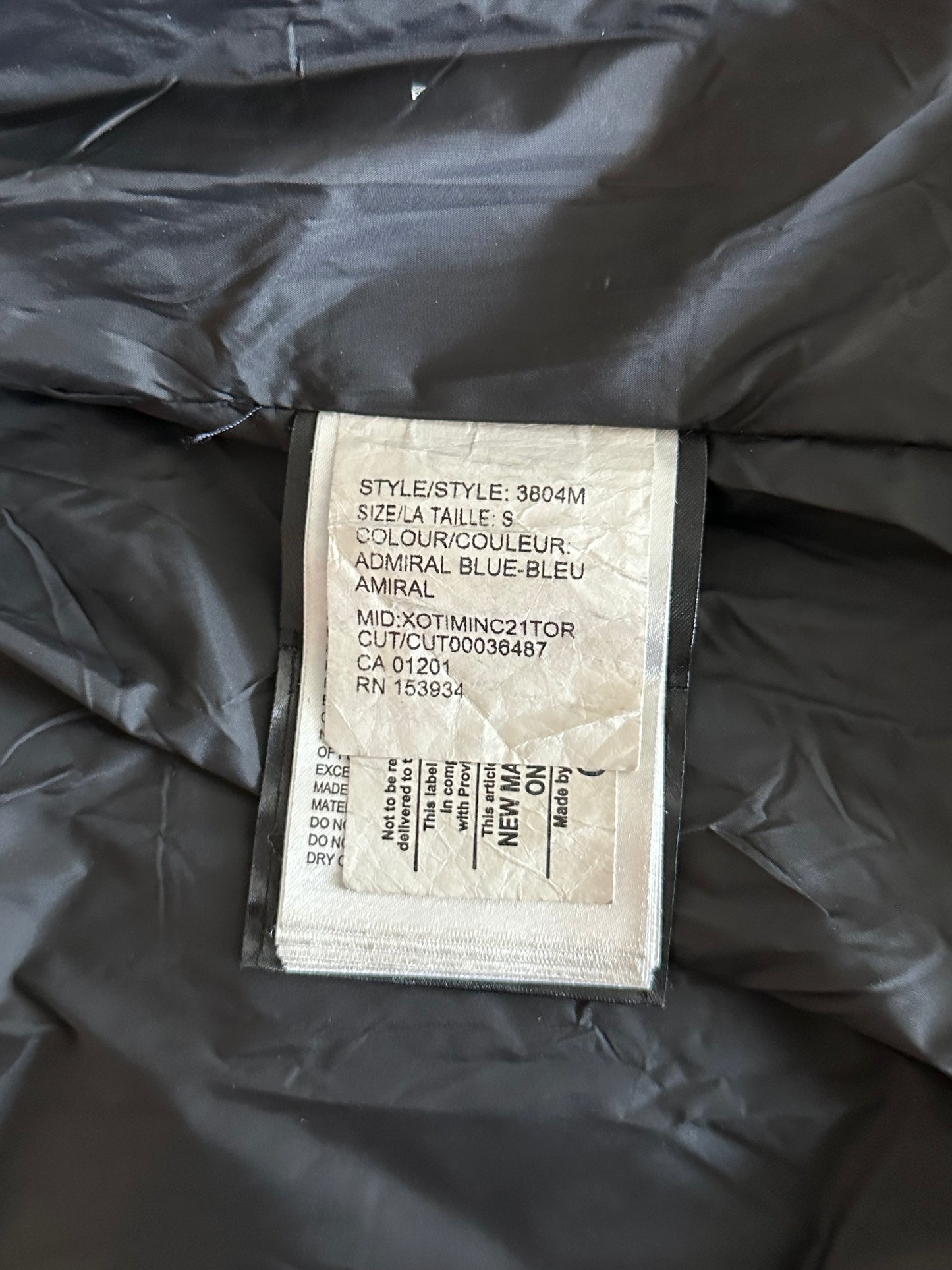 Canada Goose Navy Macmillan Men's Jacket