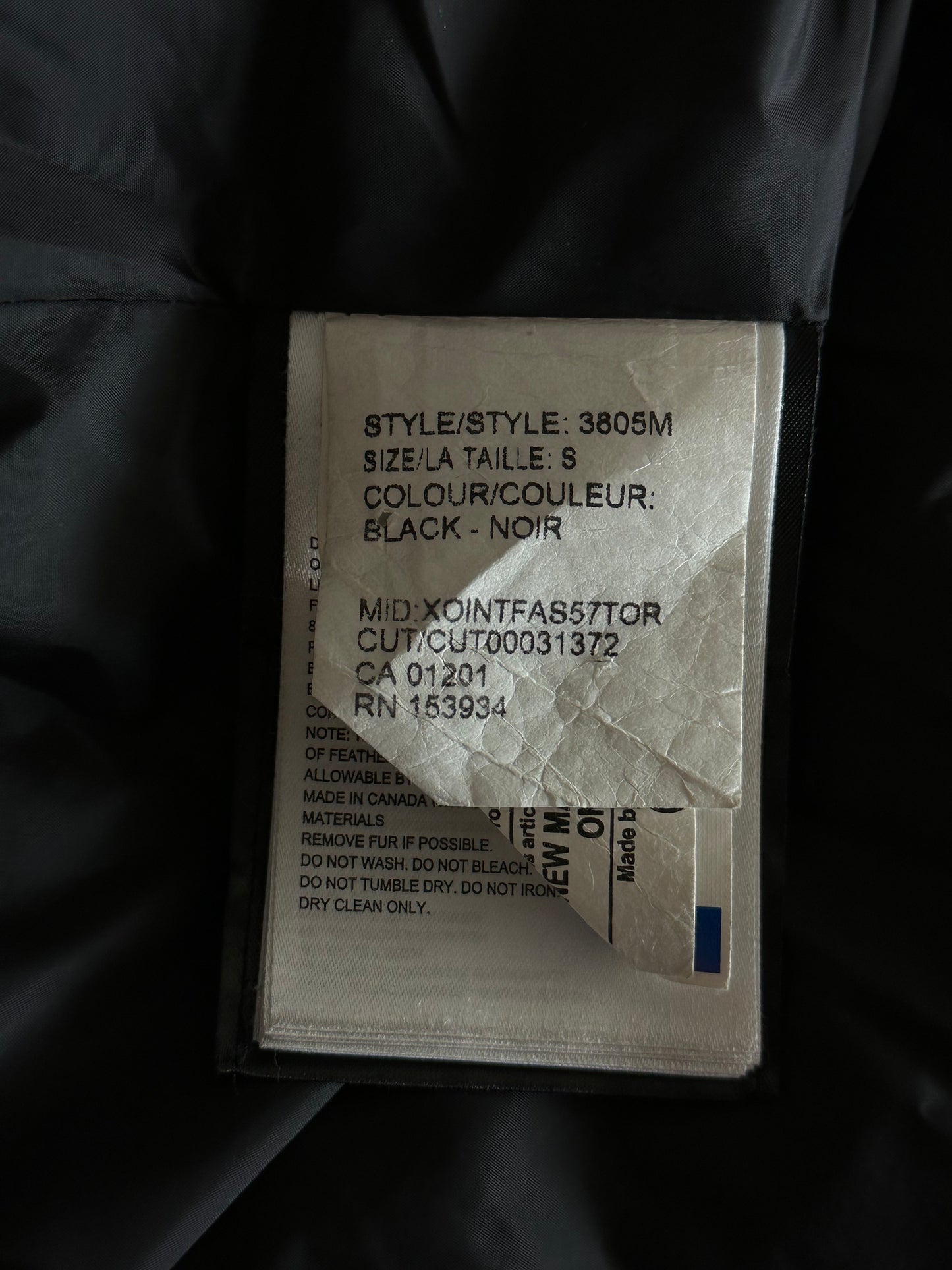 Canada Goose Black Carson Men's Jacket