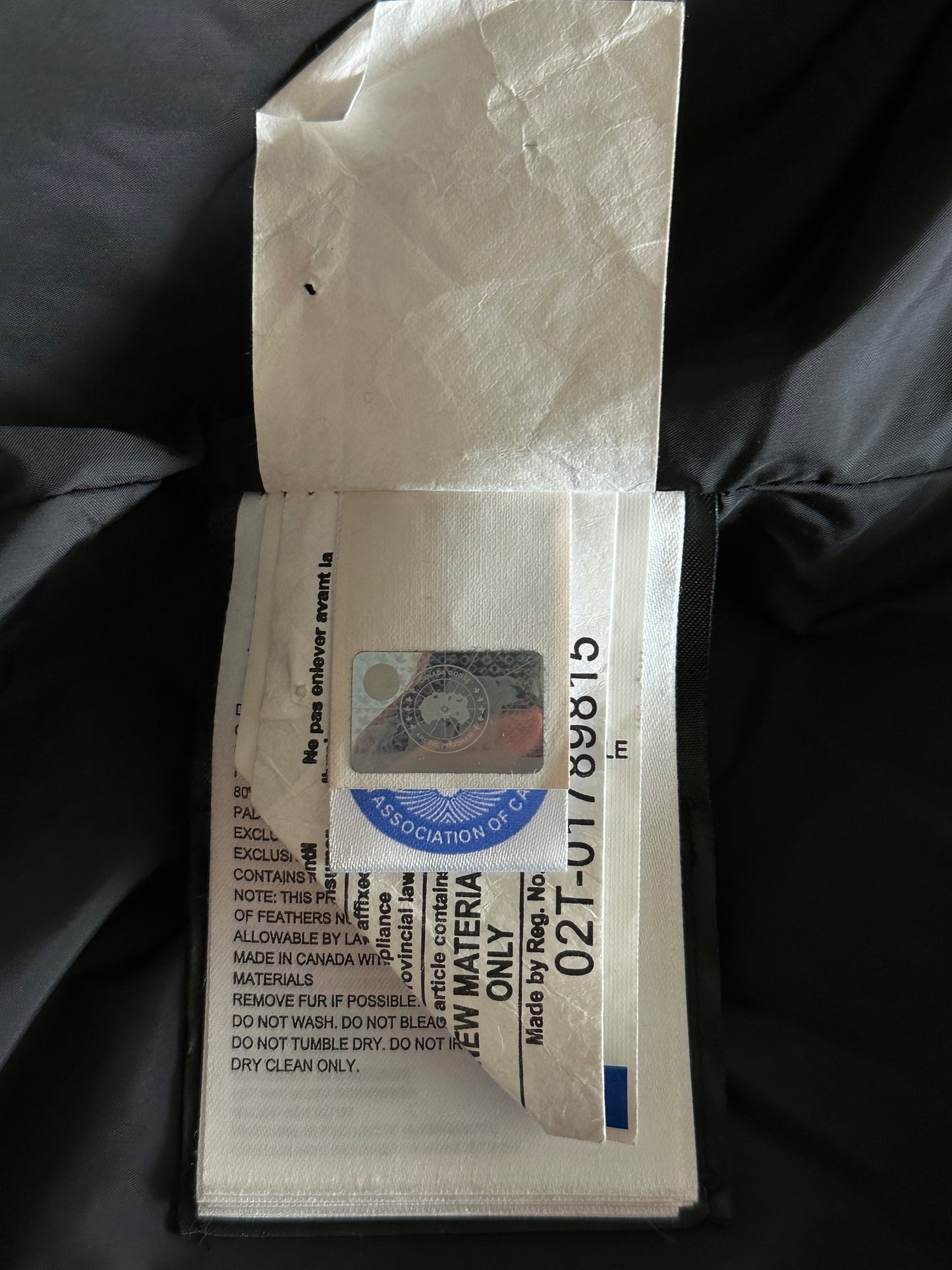 Canada Goose Black Carson Men's Jacket