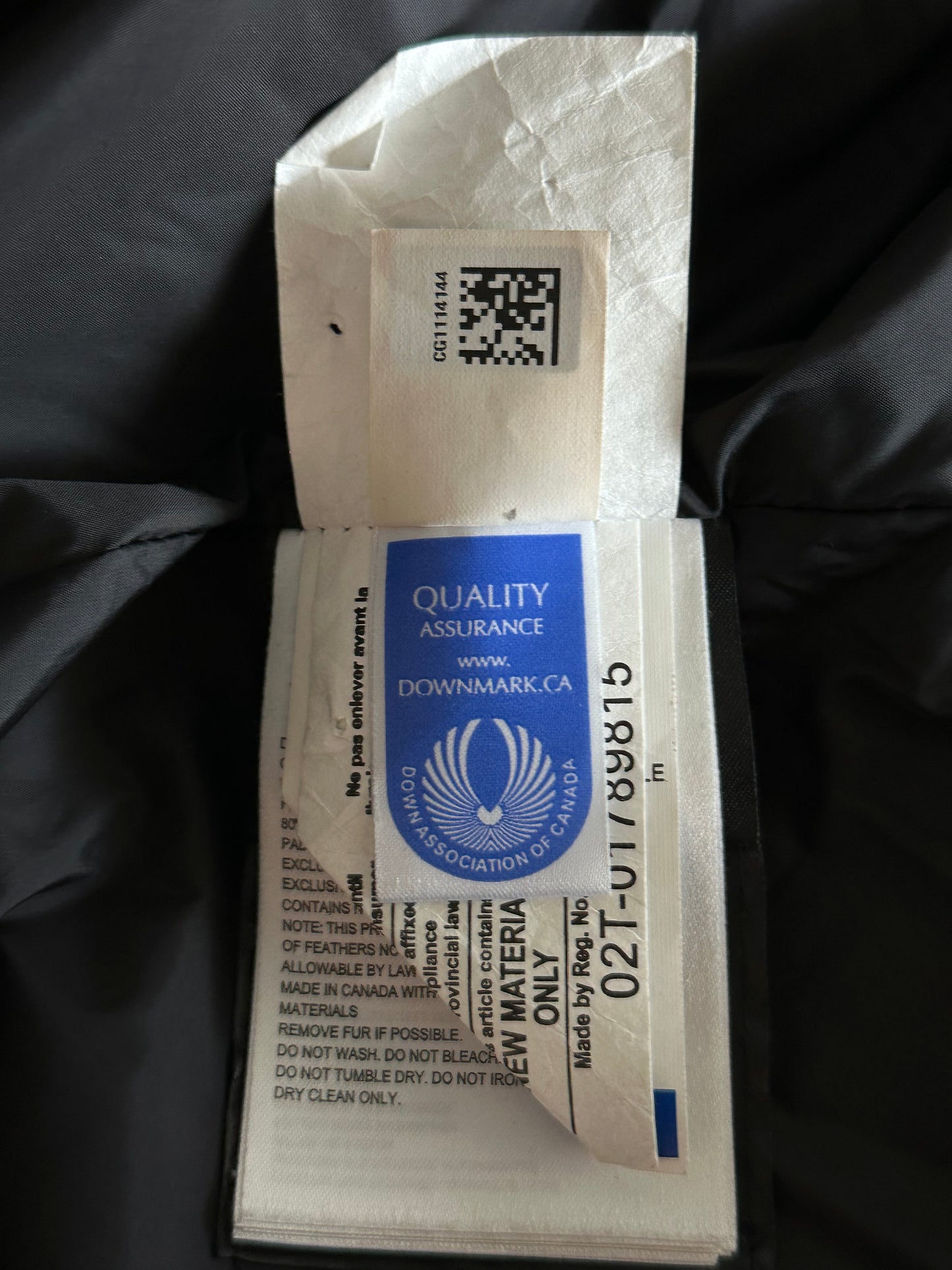 Canada Goose Black Carson Men's Jacket