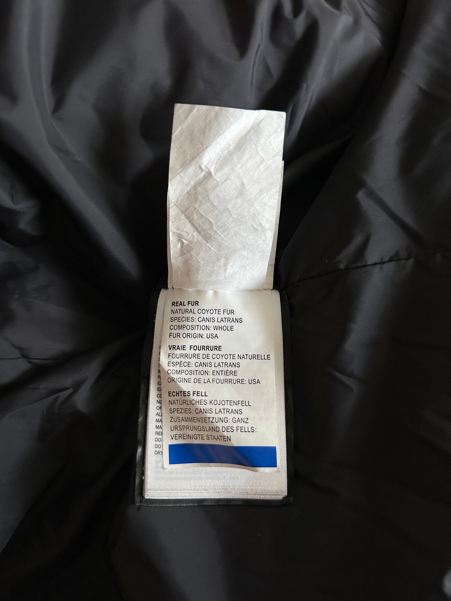 Canada Goose Black Carson Men's Jacket