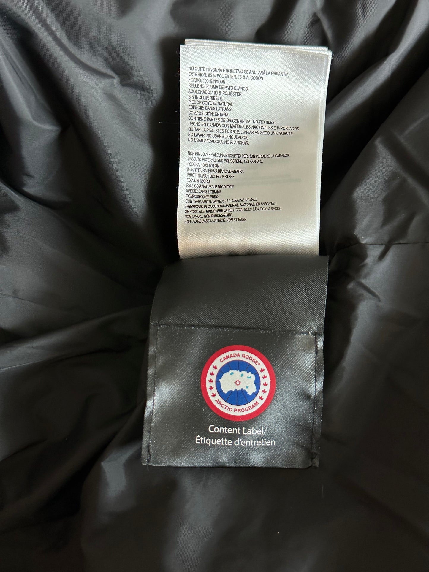 Canada Goose Black Carson Men's Jacket