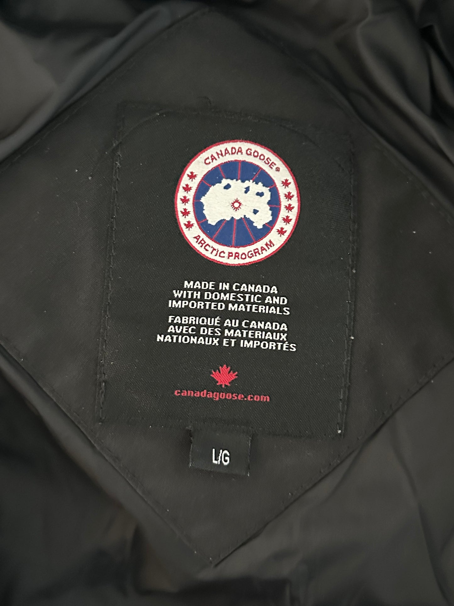 Canada Goose Black Carson Men's Jacket