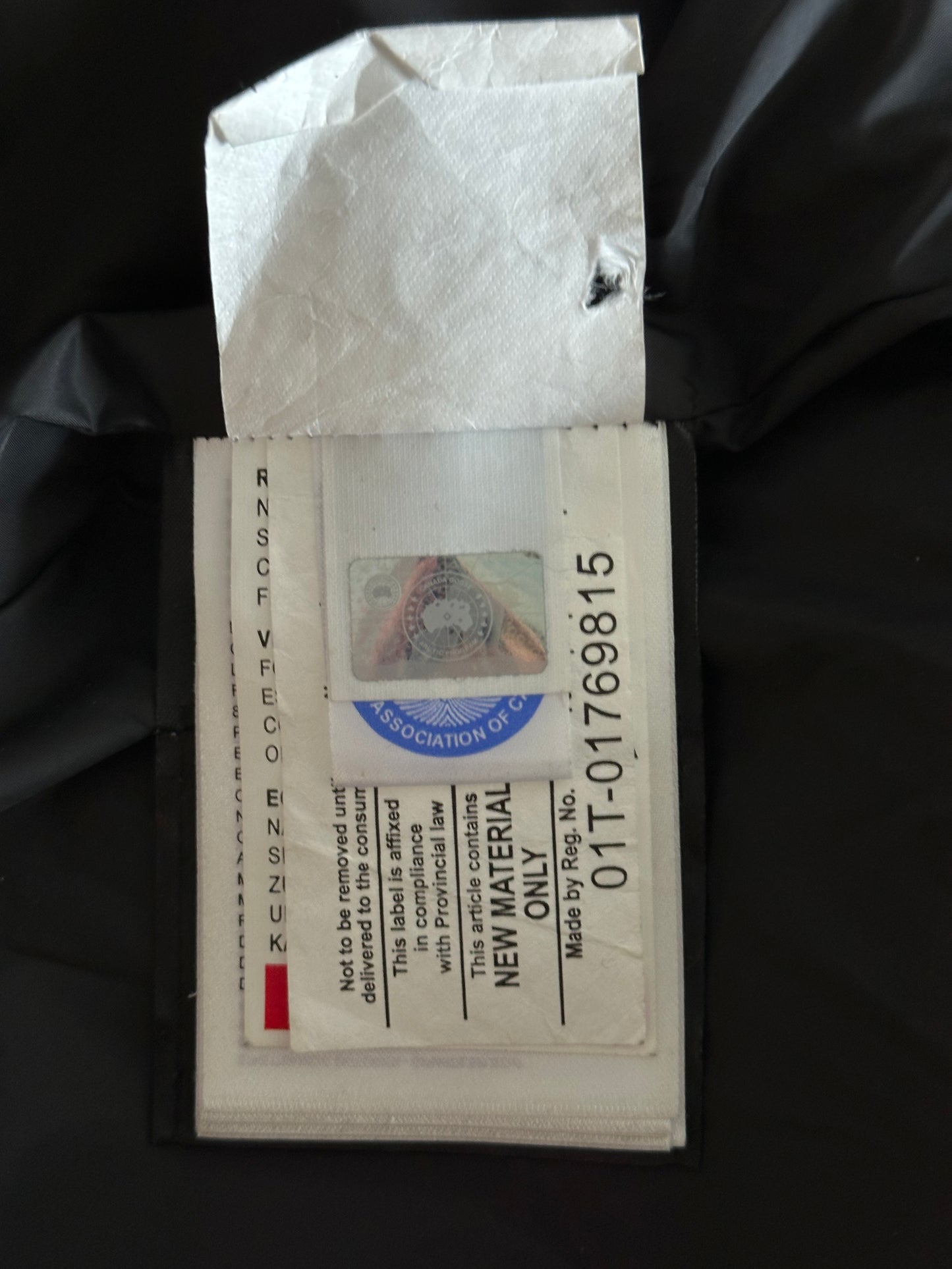 Canada Goose Black Carson Men's Jacket