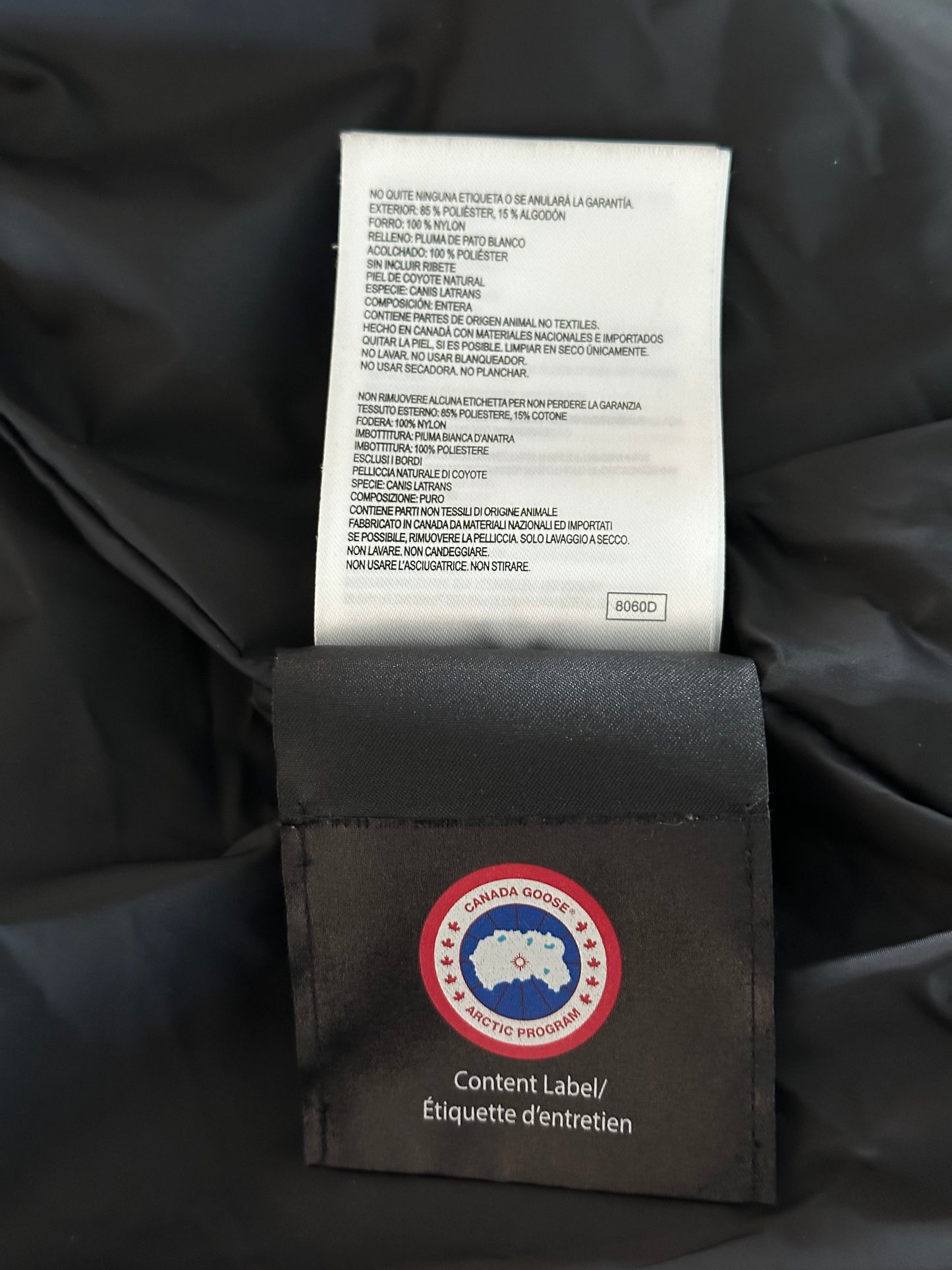 Canada Goose Black Carson Men's Jacket