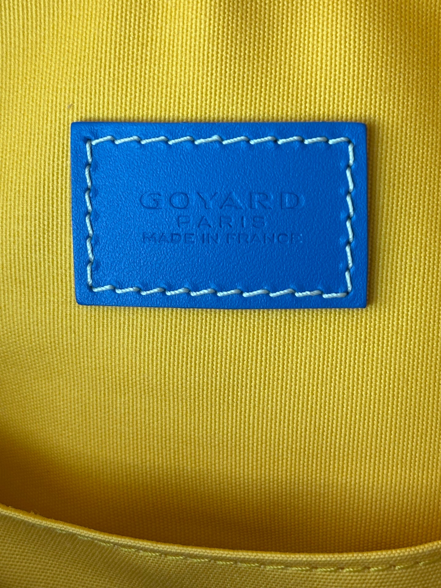 Goyard Blue Boeing 25 Mini Duffel Bag