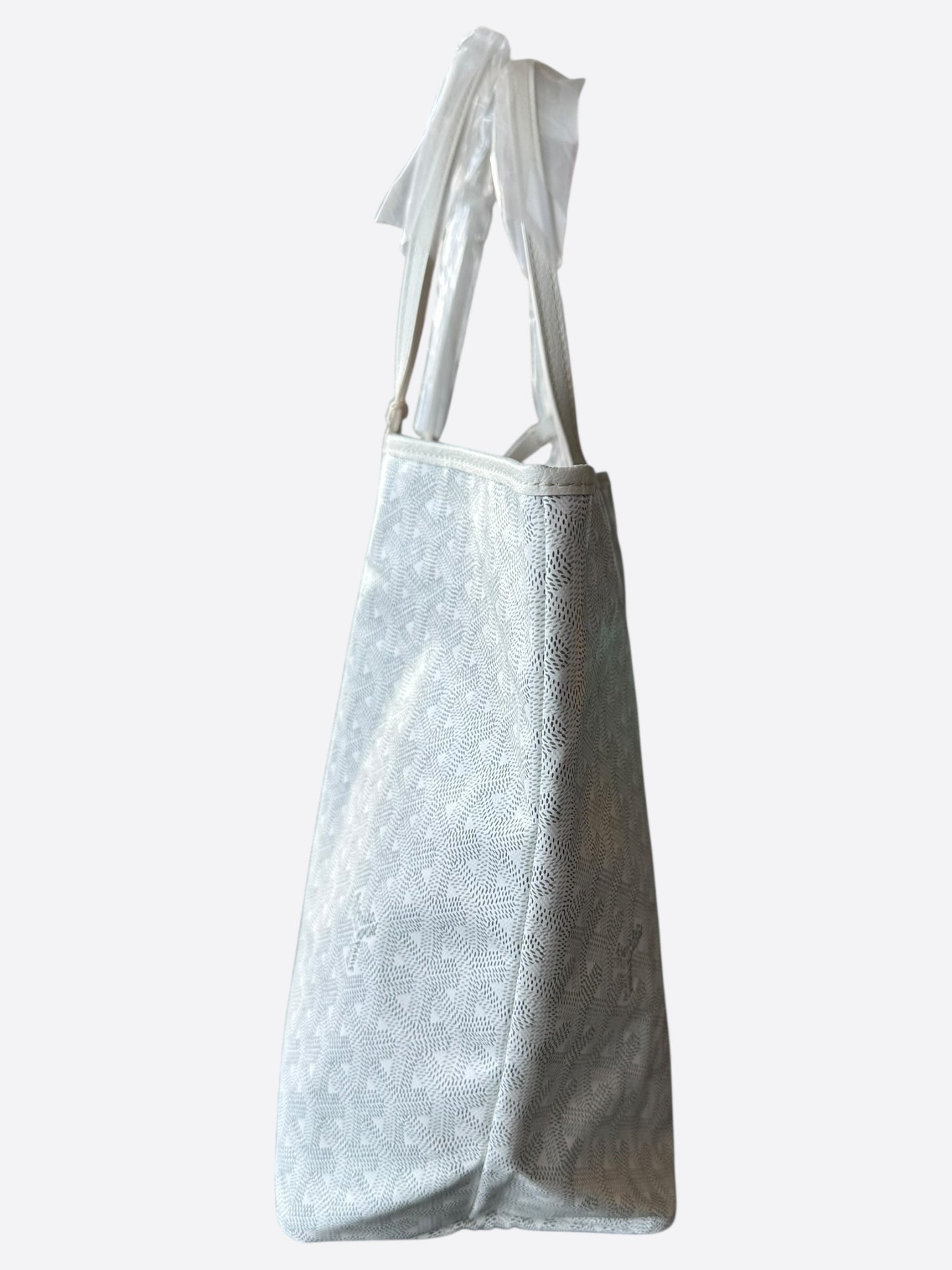 Goyard White St. Louis Tote Bag