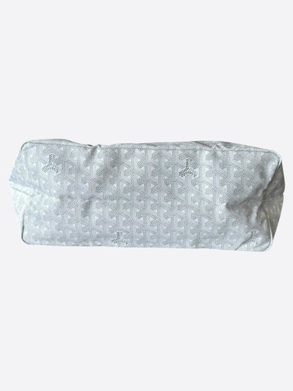 Goyard White St. Louis Tote Bag