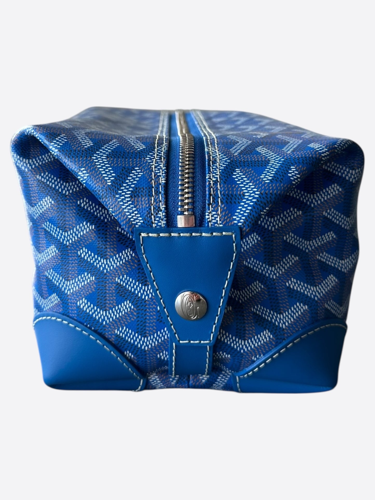 Goyard Blue Boeing 25 Mini Duffel Bag