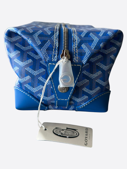 Goyard Blue Boeing 25 Mini Duffel Bag