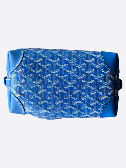 Goyard Blue Boeing 25 Mini Duffel Bag