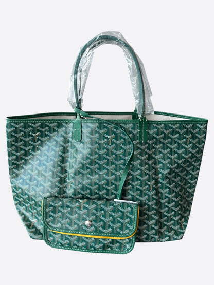 Goyard Green St. Louis Tote Bag