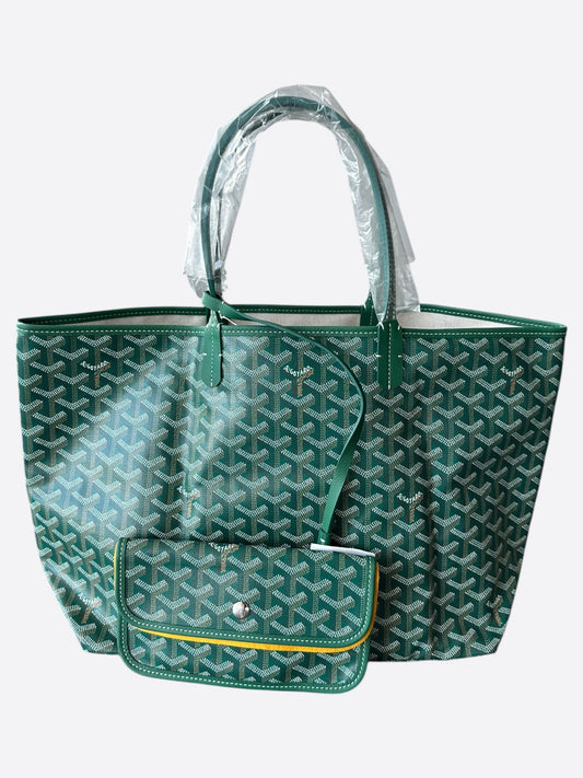 Goyard Green St. Louis Tote Bag