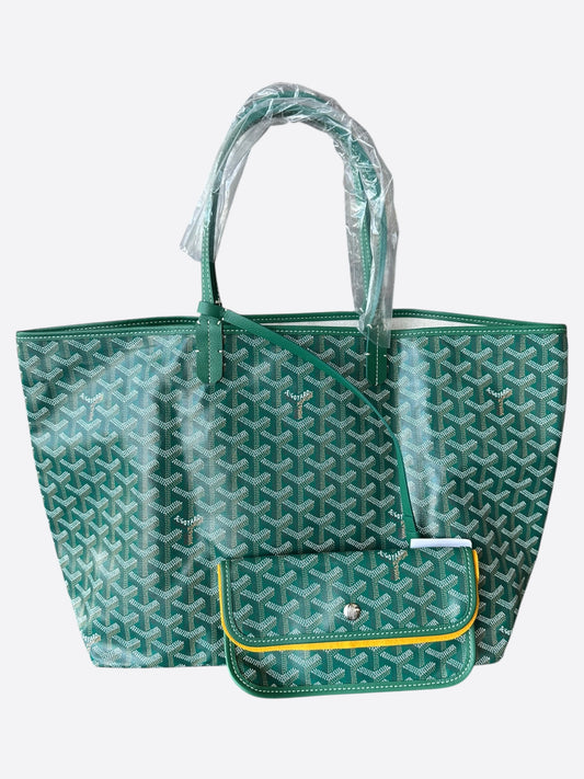 Goyard Green St. Louis Tote Bag