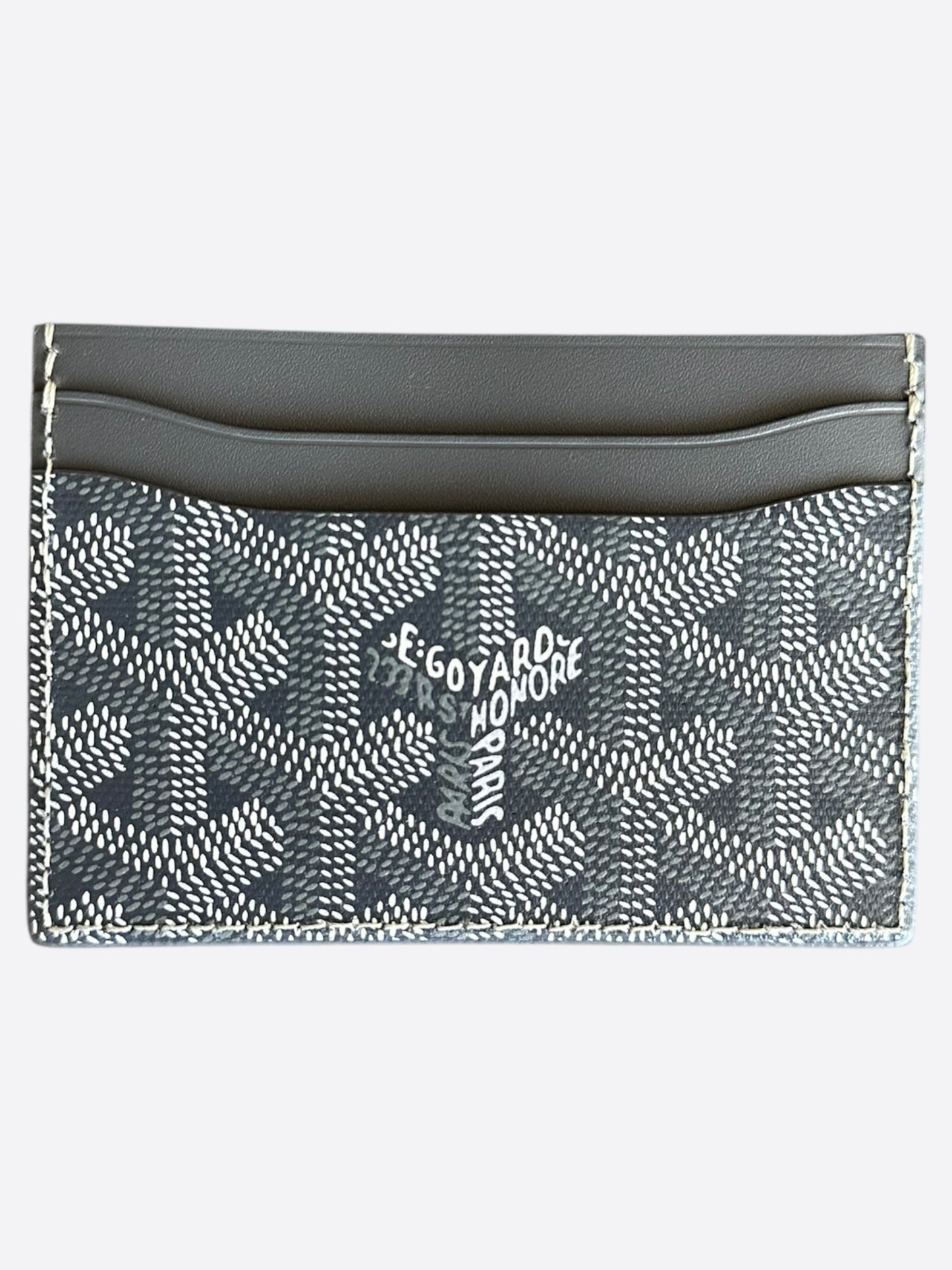 Goyard Grey Saint Sulpice Card Holder