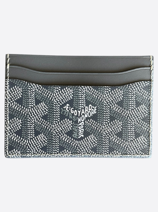 Goyard Grey Saint Sulpice Card Holder