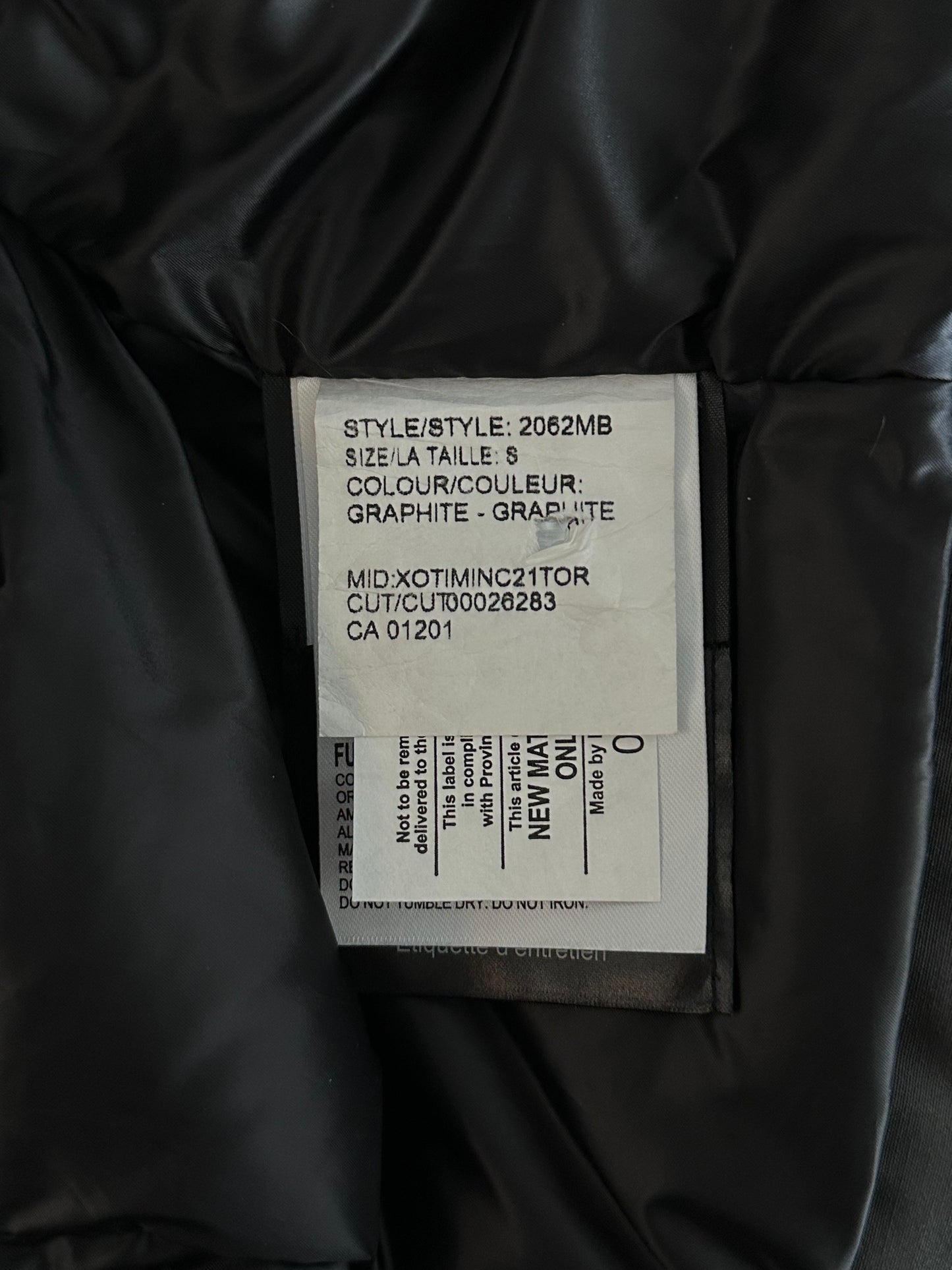 Canada Goose Graphite Langford Black Label Men's Jacket