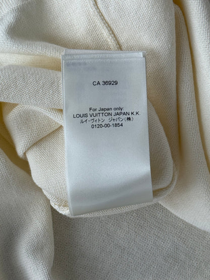 Louis Vuitton Nigo Cream Duck Logo Intarsia T-Shirt