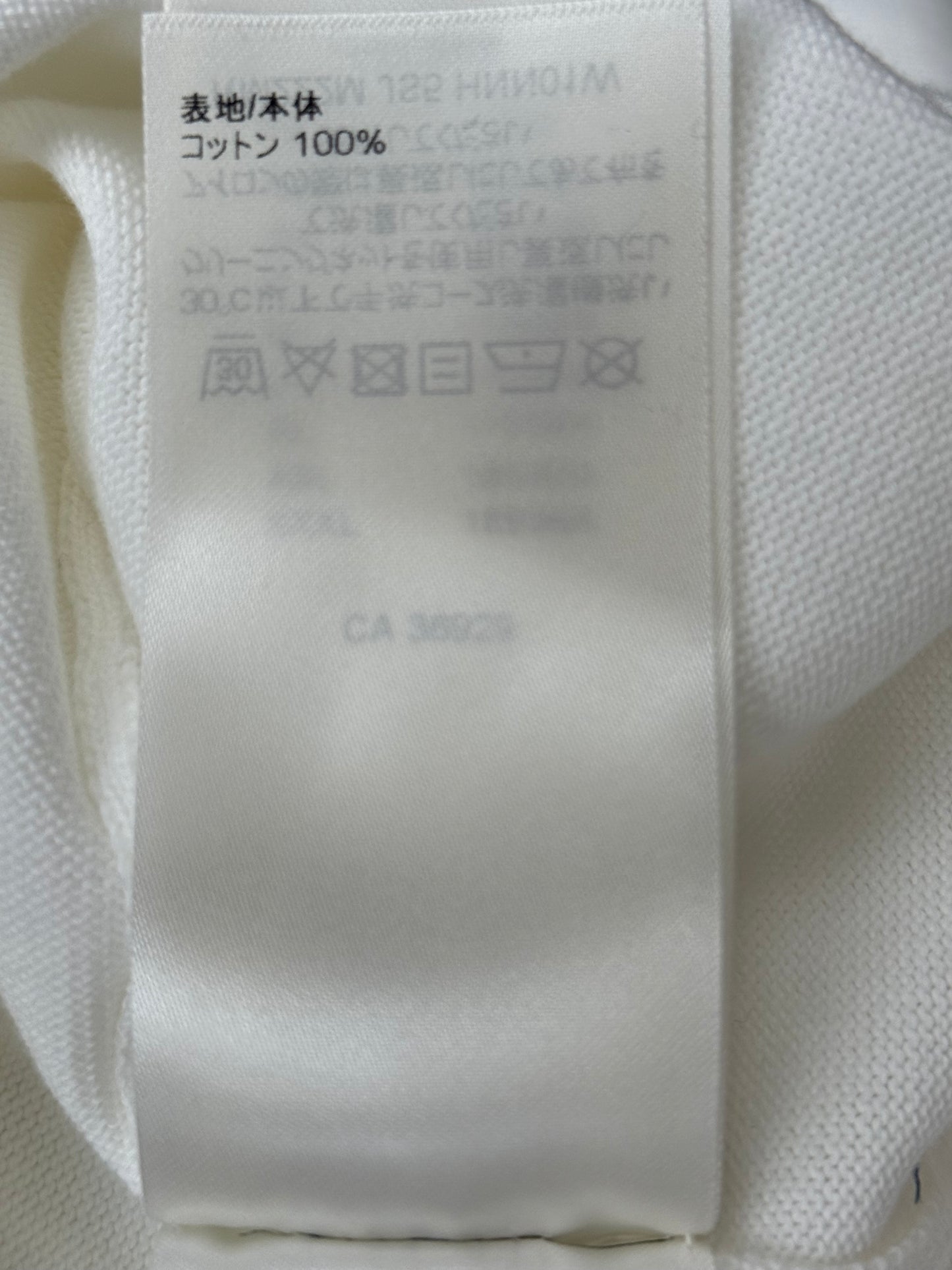 Louis Vuitton White Barcode Logo T-Shirt