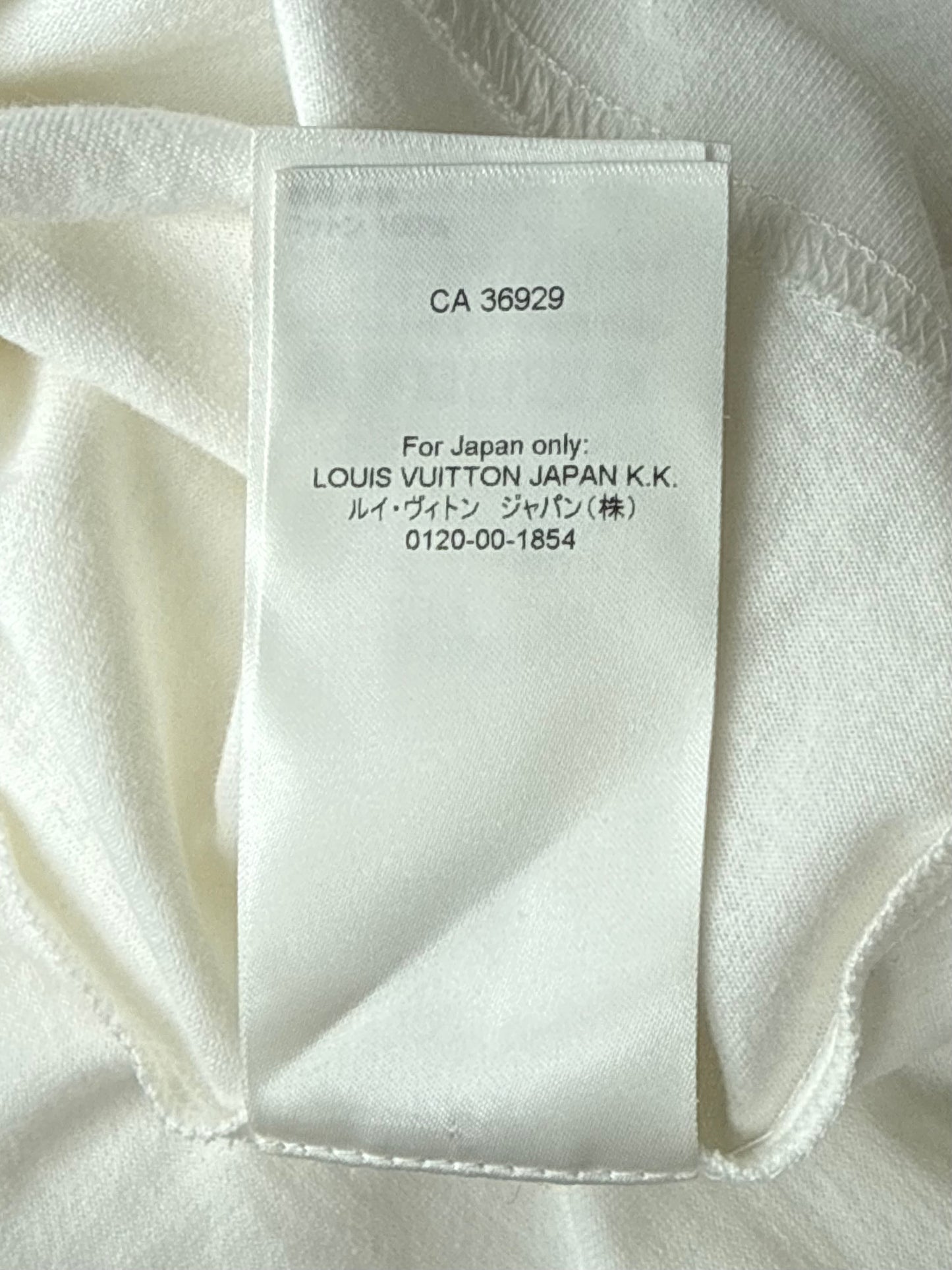 Louis Vuitton Yayoi Kusama White & Black Flower T-Shirt