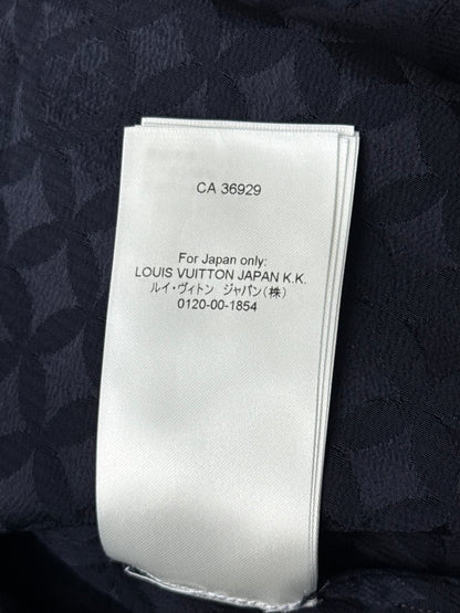 Louis Vuitton Black Jacquard Monogram Button Up Shirt