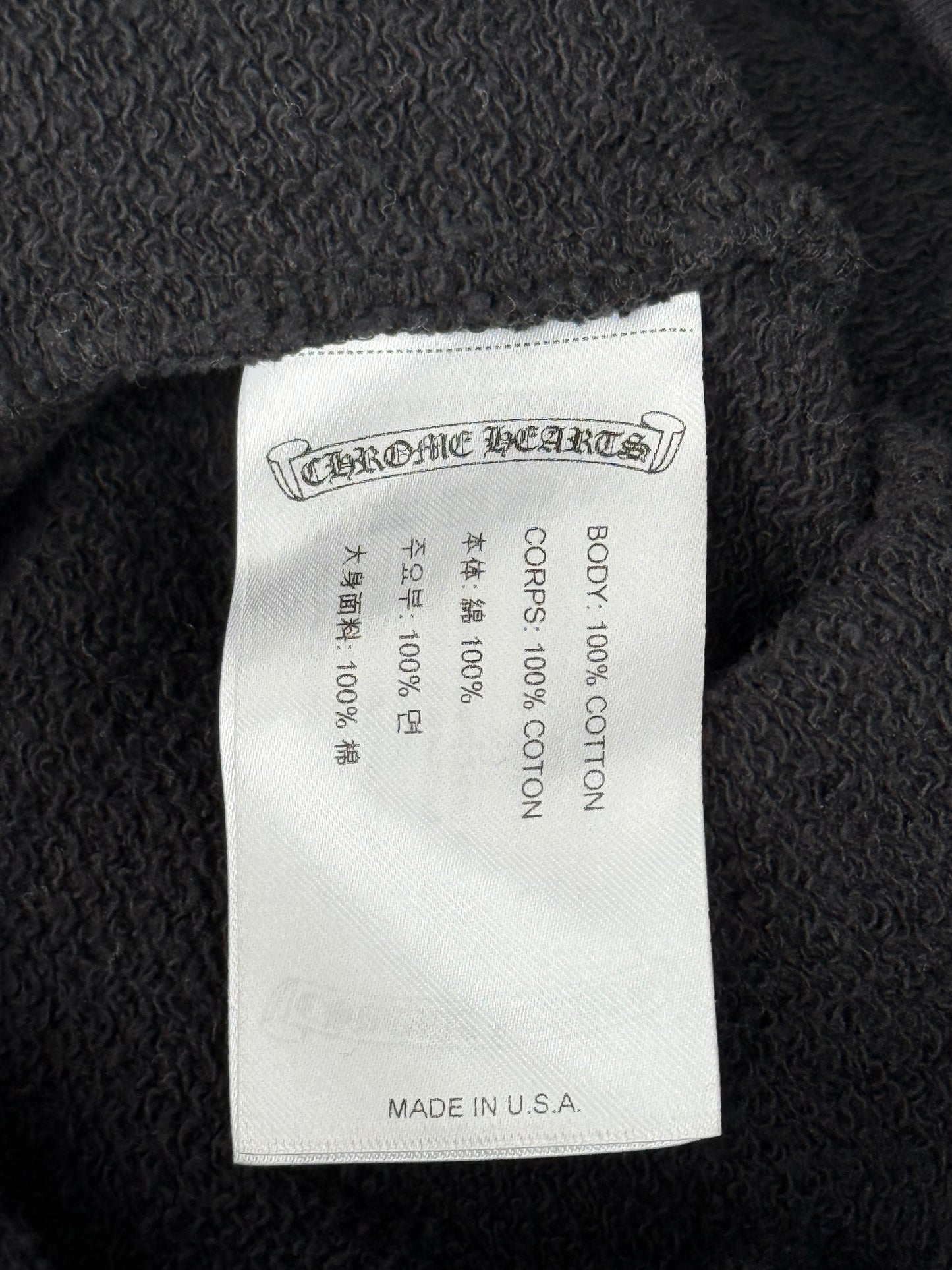 Chrome Hearts Matty Boy Black Sex Records Logo Hoodie