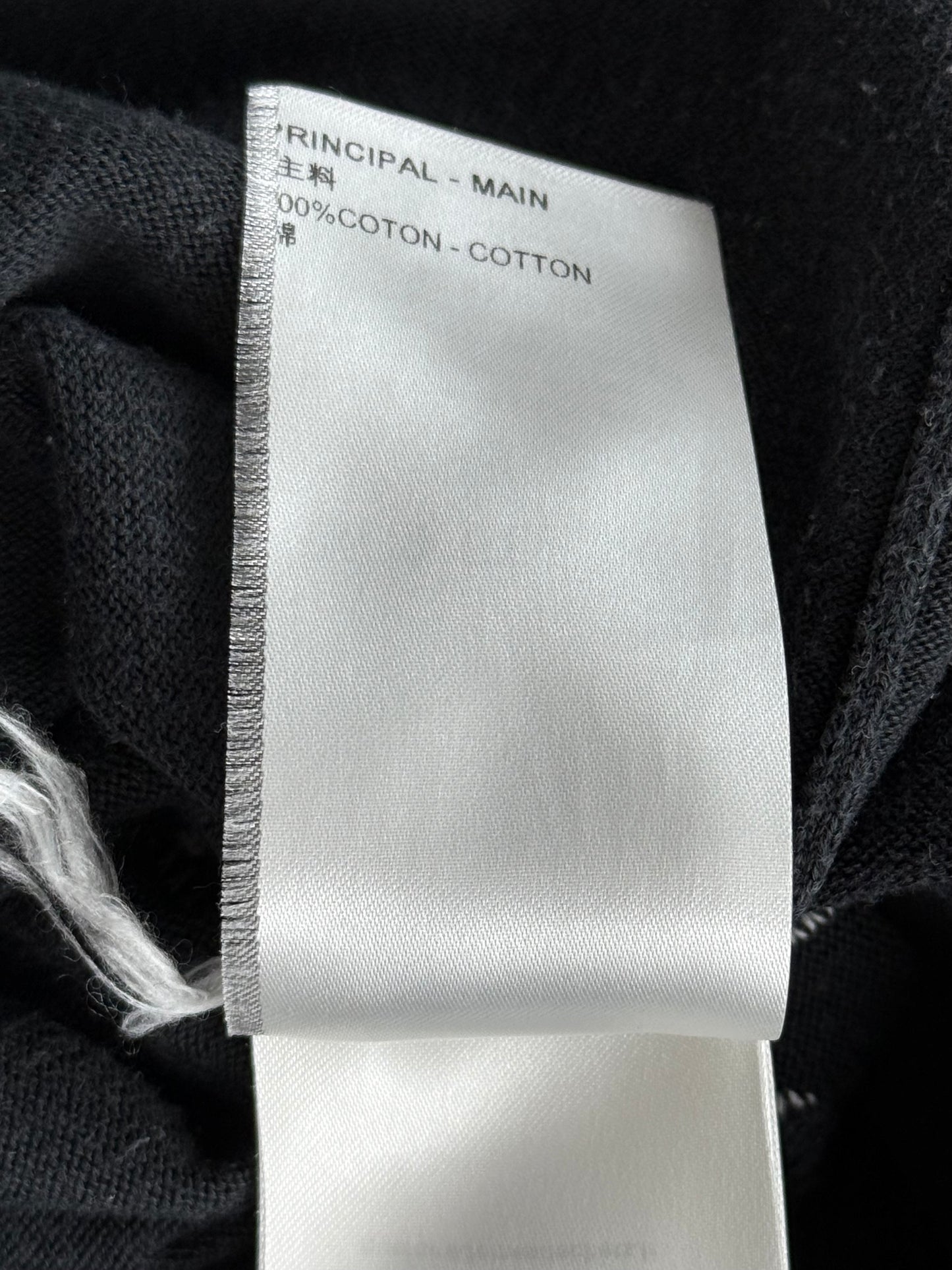 Louis Vuitton Black & White Studios Intarsia T-Shirt