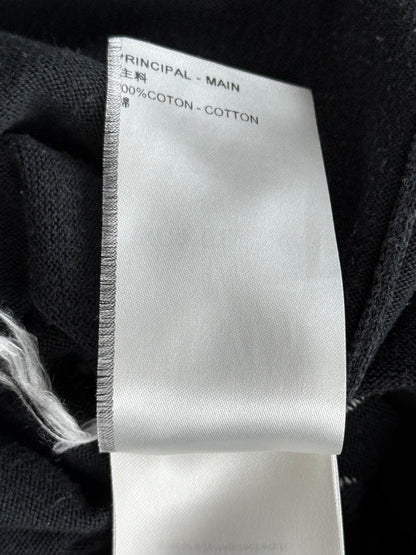 Louis Vuitton Black & White Studios Intarsia T-Shirt