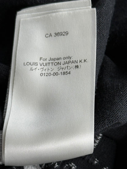 Louis Vuitton Black & White Studios Intarsia T-Shirt