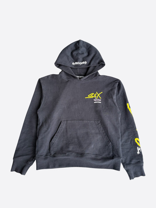 Chrome Hearts Matty Boy Black Sex Records Logo Hoodie