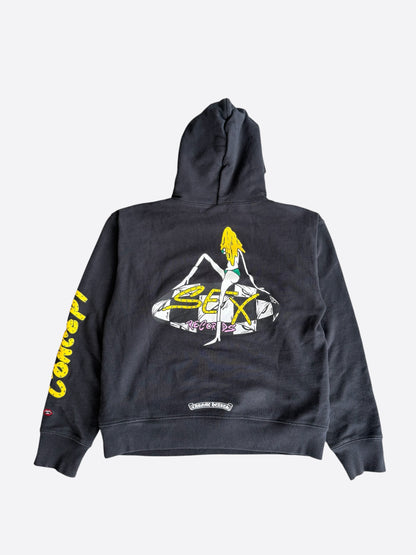 Chrome Hearts Matty Boy Black Sex Records Logo Hoodie