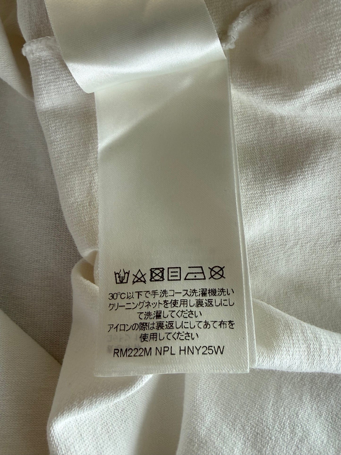Louis Vuitton White Graffiti Logo Embroidered T-Shirt