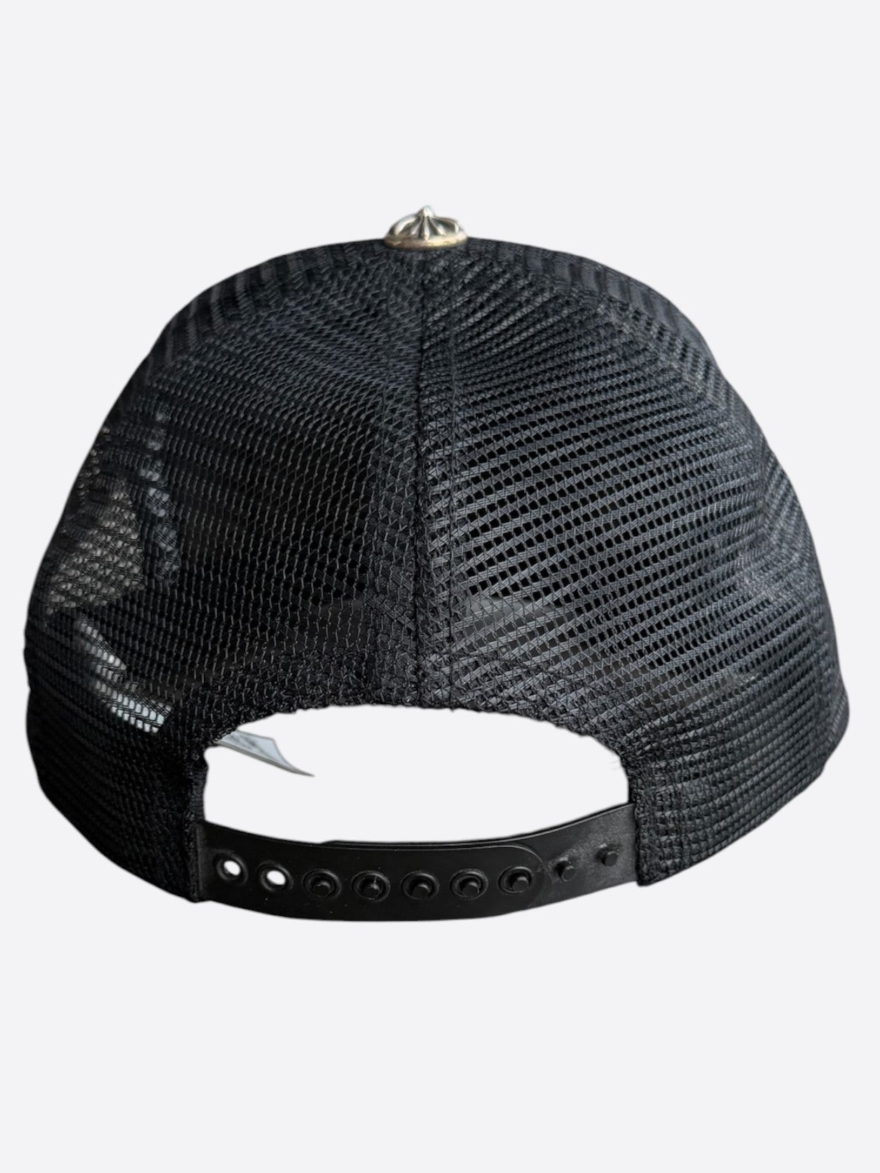 Chrome Hearts Black & White Honolulu Trucker Hat