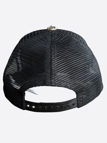 Chrome Hearts Black & White Honolulu Trucker Hat