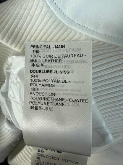 Louis Vuitton White Monogram Reversible Bomber Jacket