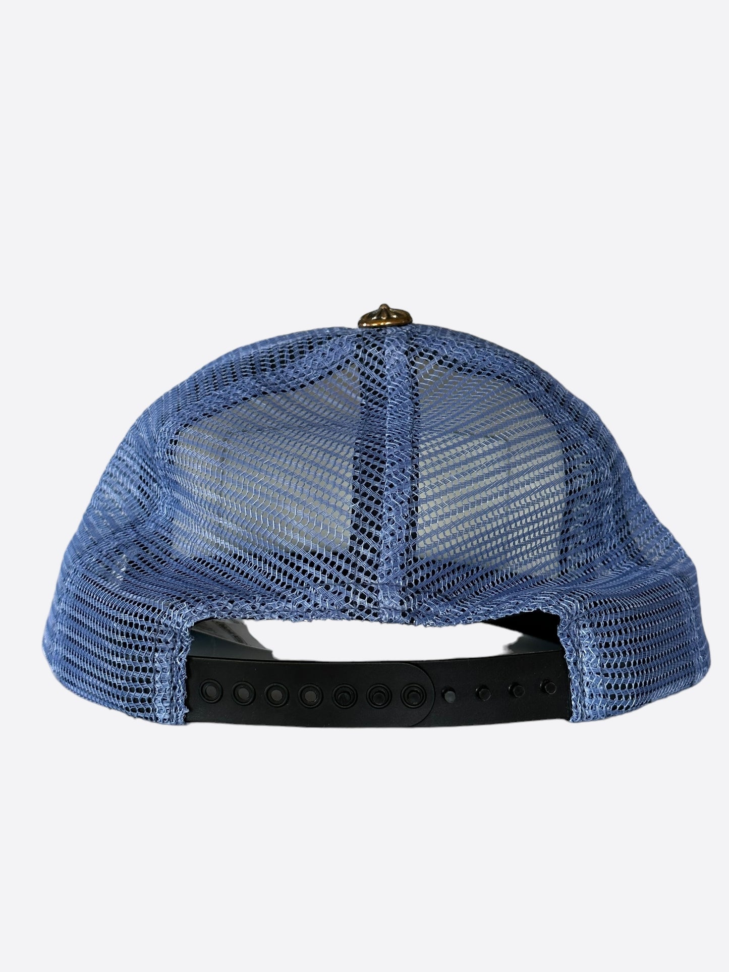 Chrome Hearts Blue & White Miami Exclusive Trucker Hat