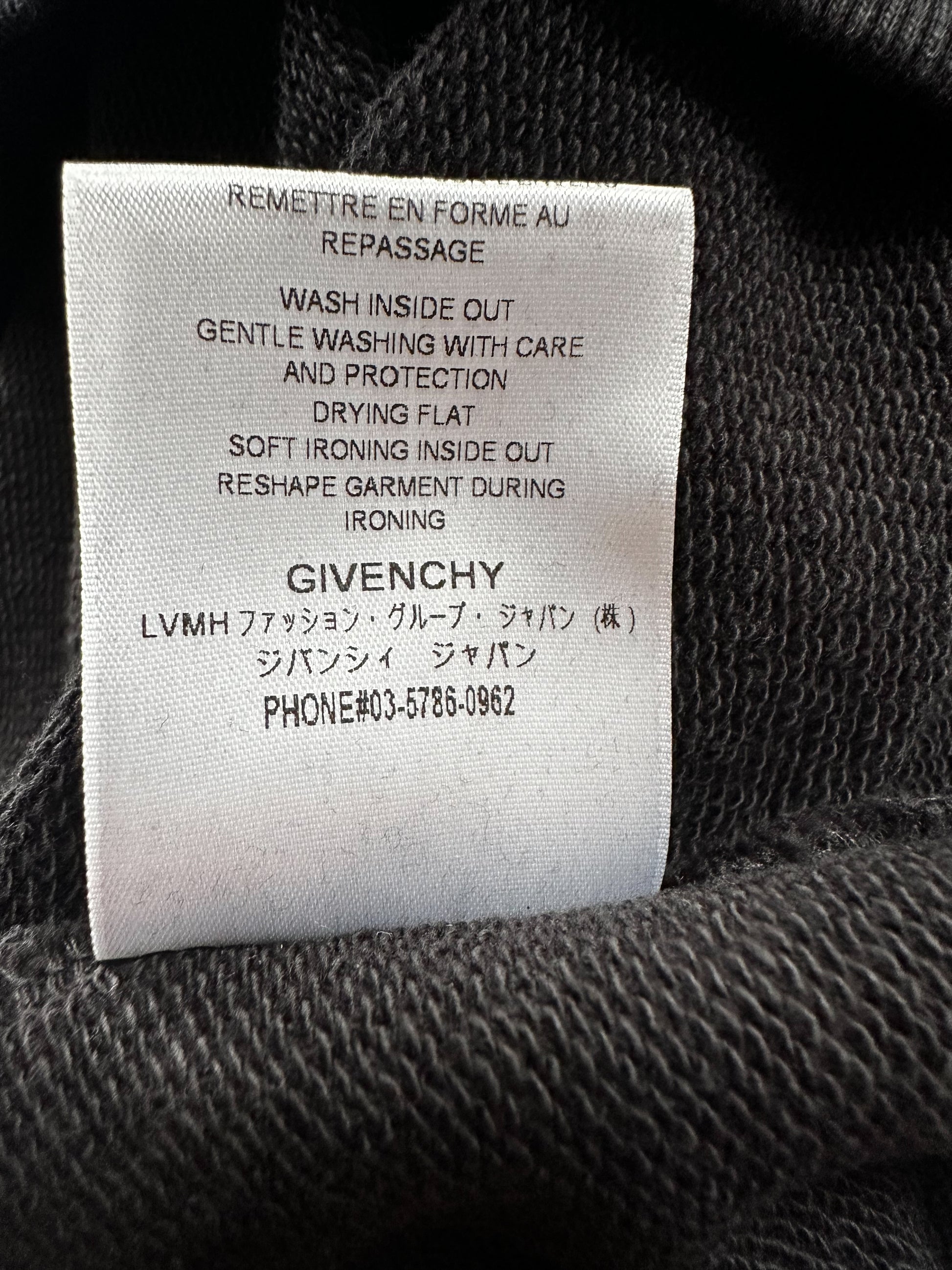 Givenchy Black Silver Logo Hoodie – Savonches1